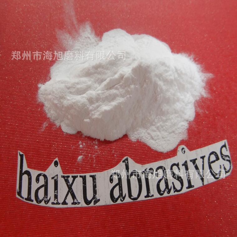 白刚玉W40 360#白刚玉微粉 汽车塑胶件喷砂抛光研磨磨料