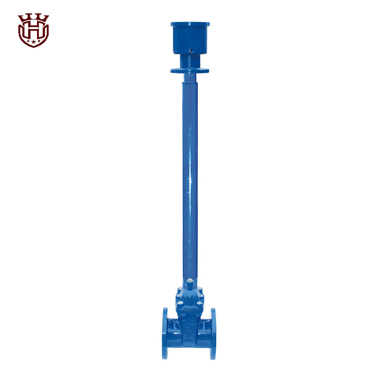 加长杆软密封闸阀 弹性座封闸阀 直埋式 伸缩杆闸阀 厂家直销现货