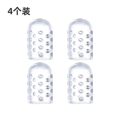 脚趾保护套透气硅胶足尖防护分离脚趾穿鞋防磨防汗透明小脚防水
