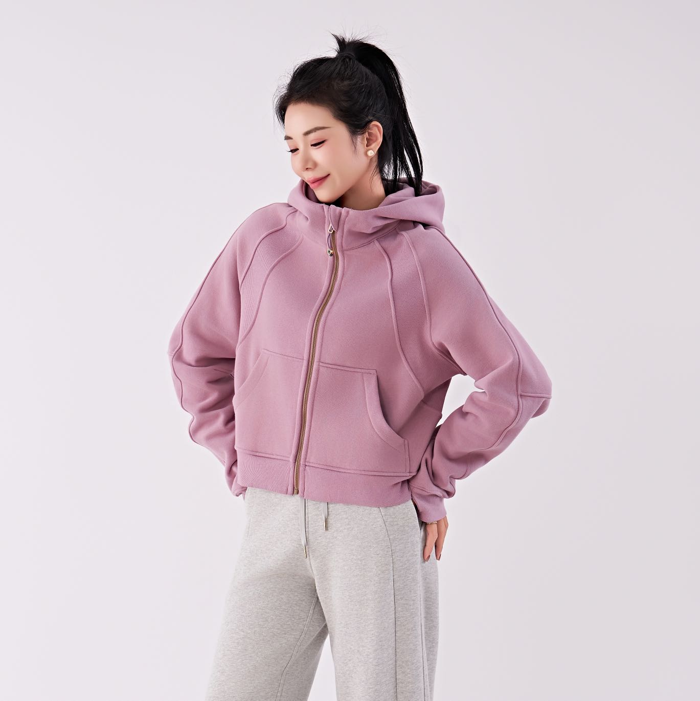 小个子版型好的外套休闲宽松慵懒