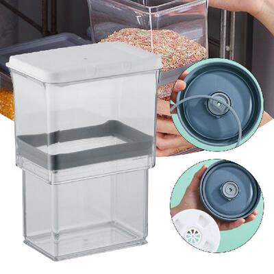 推荐Transparent Grain Storage Box with Lid Refrigerator Fres