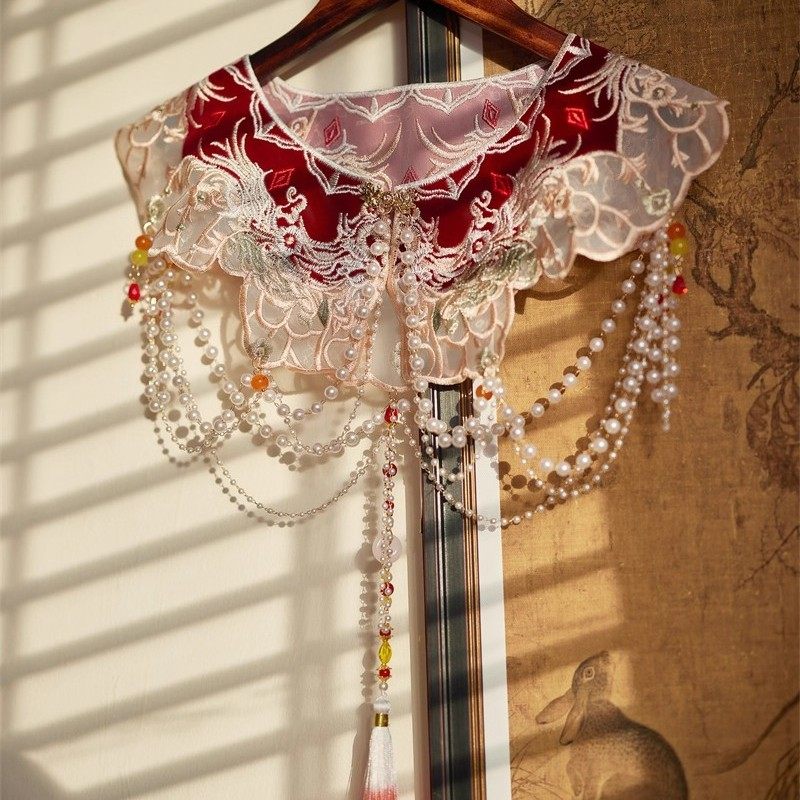 洛如嫣【云肩】披肩中国风民族特色汉元素汉服马面裙搭配配饰多款,女装/女士精品,汉服上装,淘宝优惠券,粉丝福利购,淘宝优惠卷