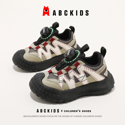 ABCkids男童运动鞋软底跑步鞋