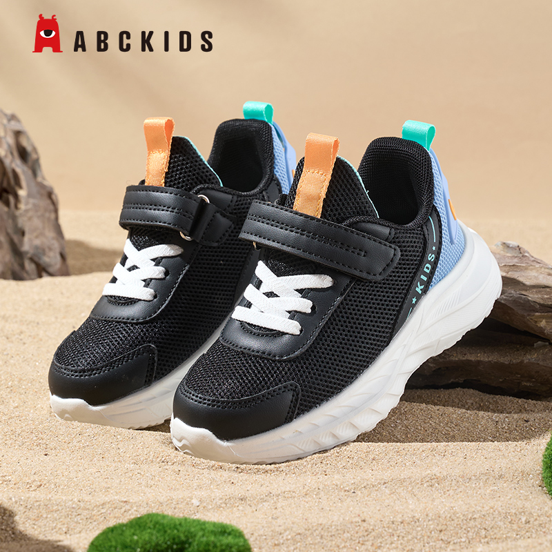 ABCkids秋季运动鞋童鞋男童运动鞋透气跑步鞋透气中大童儿童鞋子