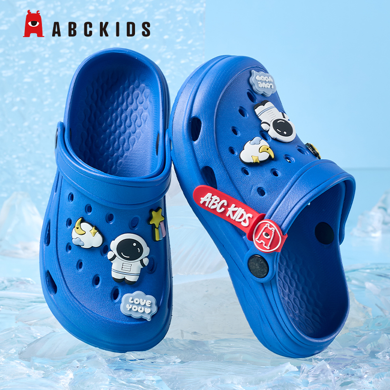 ABCkids男童卡通洞洞鞋