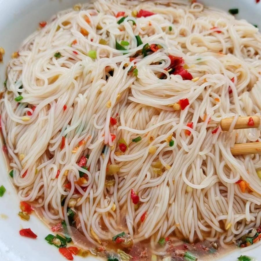 江西南丰特产水粉干优质大米米线特细手工米粉汤粉南昌拌粉