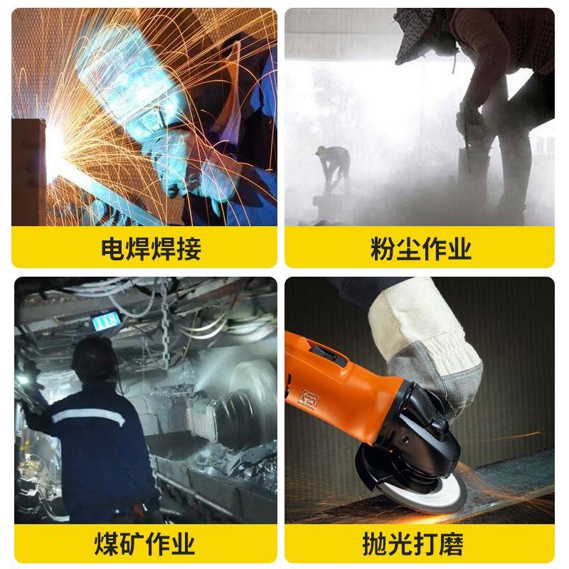 防尘口罩防工业粉尘灰尘口鼻打磨煤矿电焊猪鼻子面罩3200防护面具