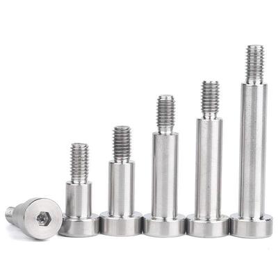 ￠5*M4 304不锈钢轴肩限位螺栓等高塞打螺丝*3x5x8x10x15x30x40mm