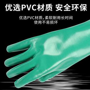 橡胶手套工业耐酸碱防油防水耐汽油柴油熟胶浸塑胶皮劳保耐磨工作