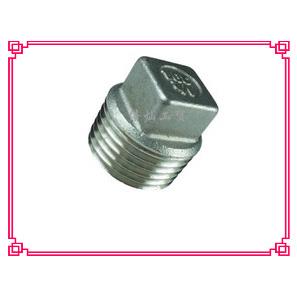 不锈钢四方丝堵 闷头 304外丝堵头 管堵DN3 1/8"~DN100 4&qu