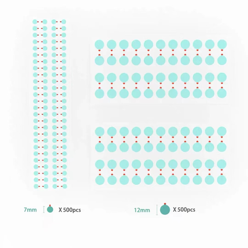 。2uul手机维修前置 后置摄像头 红外点阵面容像头保护贴 防尘贴