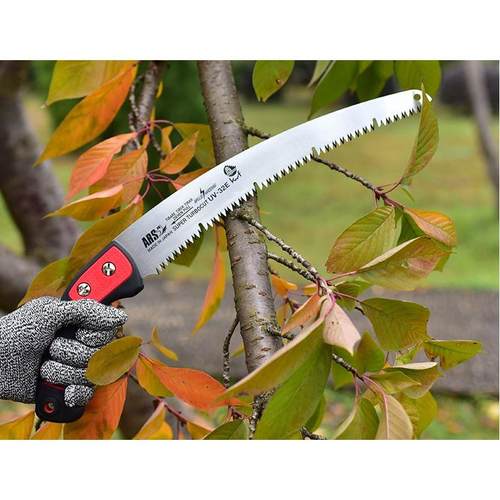 日本进口锯树修枝锯手锯爱丽丝ARSuv32en爱丽斯果树锯鳄鱼仔弯锯