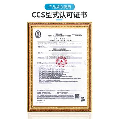 海星船用铜质舱顶灯CCD9-6/6A防水白炽走道照明220V60W应急灯CCS