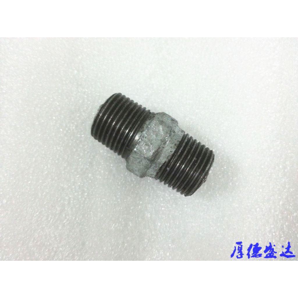 对丝建支国标对丝接头镀锌对丝玛钢丝口管件外丝加厚管件DN15-100