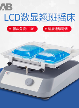 。北京大龙 SK-R3309-Pro 实验室LCD数显型翘板摇床 托架标配防滑