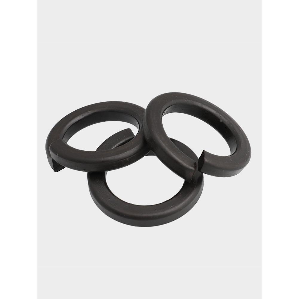 8.8级黑色弹垫弹簧垫片开口垫片垫圈M2M2.5M3M4M5M6M8M10M12-M80