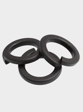 8.8级黑色弹垫弹簧垫片开口垫片垫圈M2M2.5M3M4M5M6M8M10M12-M80