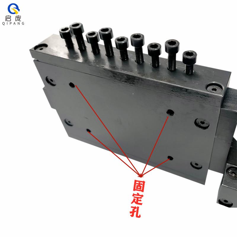 两边调节矫直器气动机成型机折弯机配套校直器金属丝单独调直机构