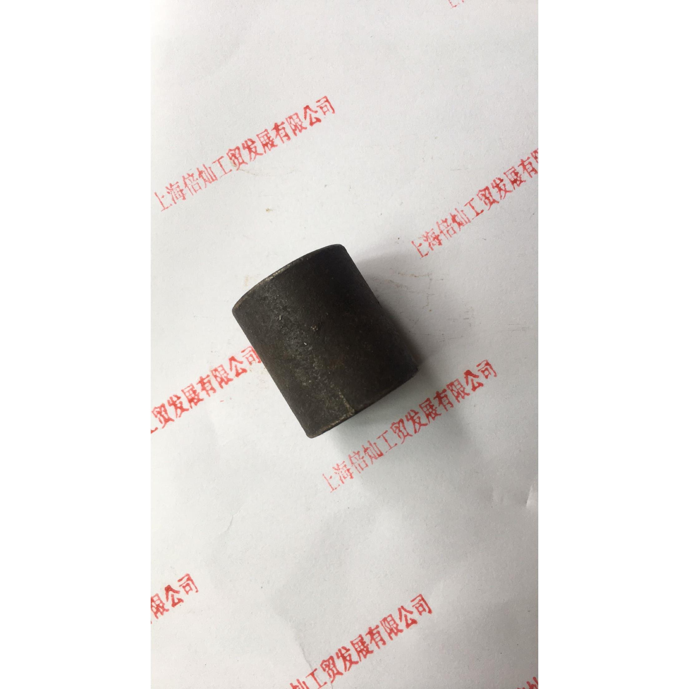 20#钢束节 高压钢内丝 焊接直通熟铁半管接头 光面短管单头丝DN15