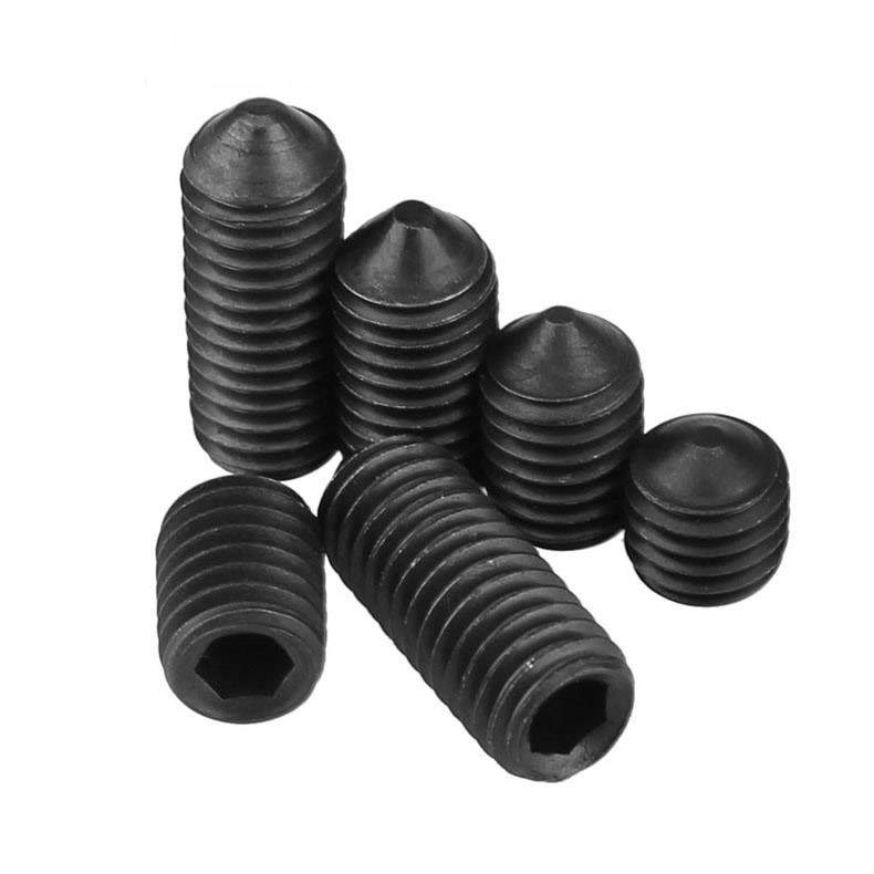 M2.5 M3M4 12.9级紧定螺钉顶丝无头机米螺丝*3x4x5x6x8x10x12