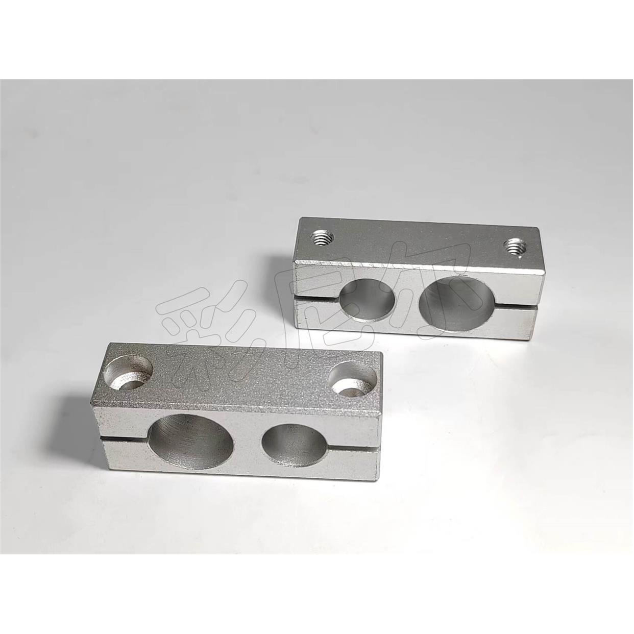 光轴紧固件光轴平行支架不锈钢管平行两轴平行固定支架光轴连接杆