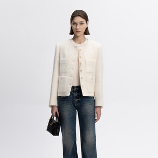 外套24C10099 高级感名媛风气质小香风春新款 COCO ZONE&刘11法式