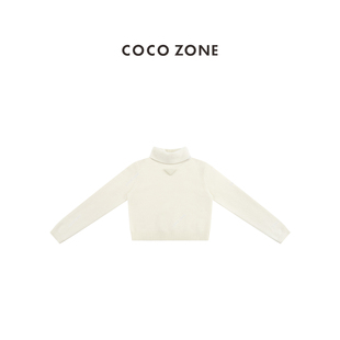 秋冬女士堆堆领显瘦针织衫 COCO 月光曲 刘一一 CC1D2899 ZONE