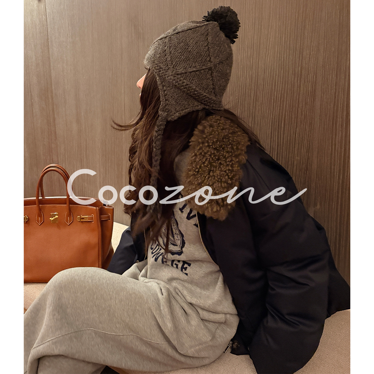 COCO ZONE 刘11 90鹅绒翻领羽绒服 CD2A2604