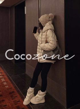COCO ZONE 刘 一一 “北极”95波兰嘭嘭鹅绒鹅绒服CD2A2861