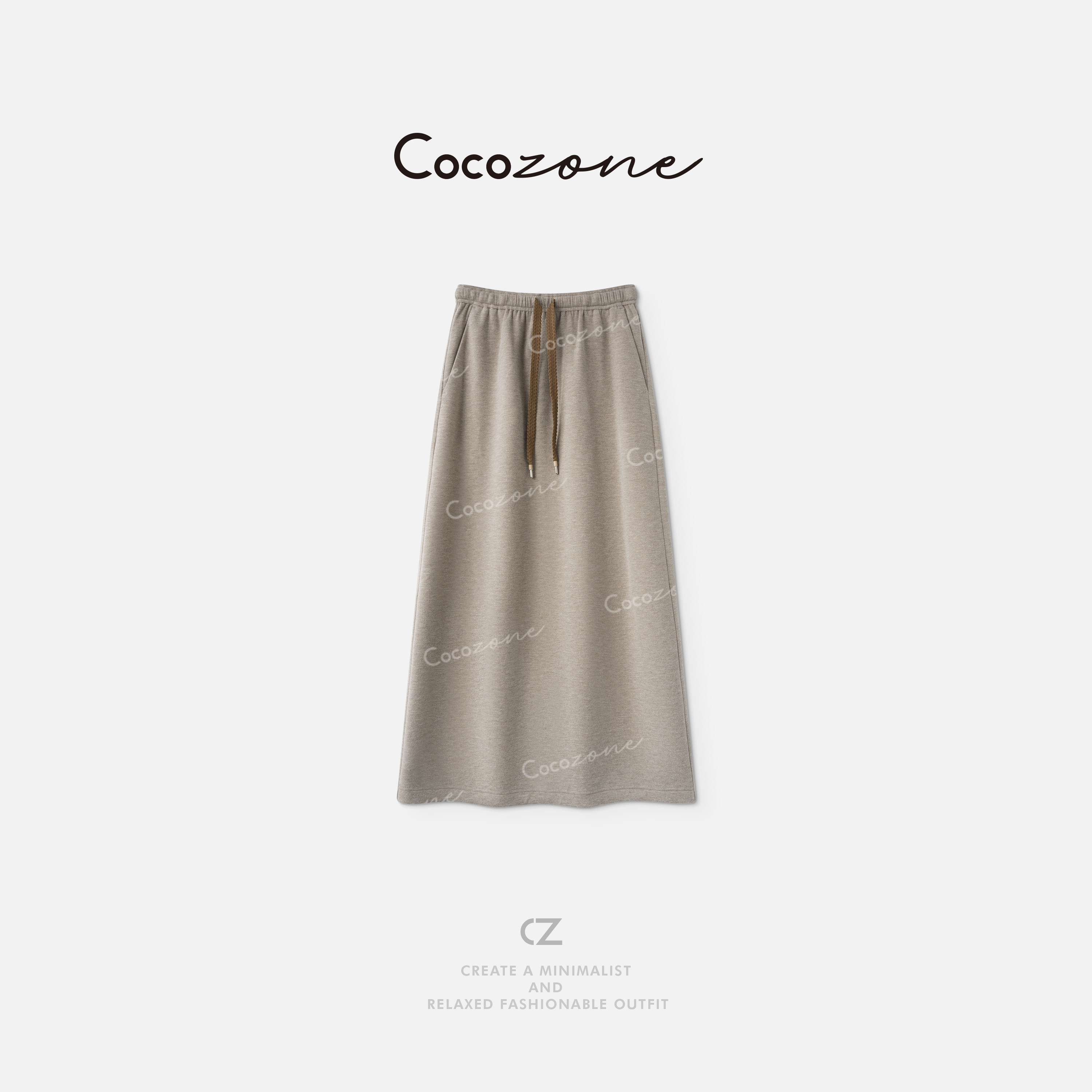 COCO ZONE 刘一一 “氧气半裙” 优雅文艺风垂坠感半裙 CD2A1769,女装/女士精品,半身裙,淘宝优惠券,粉丝福利购,淘宝优惠卷