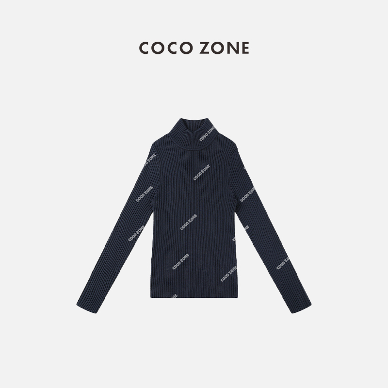 COCOZONE春秋修身毛针织衫