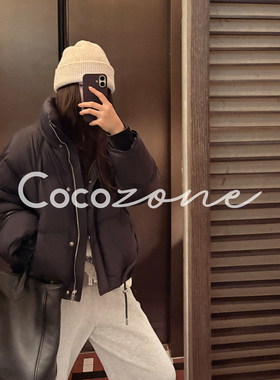 COCO ZONE 刘 一一“云朵鹅”90白鹅绒立领鹅绒服 CD2A3044