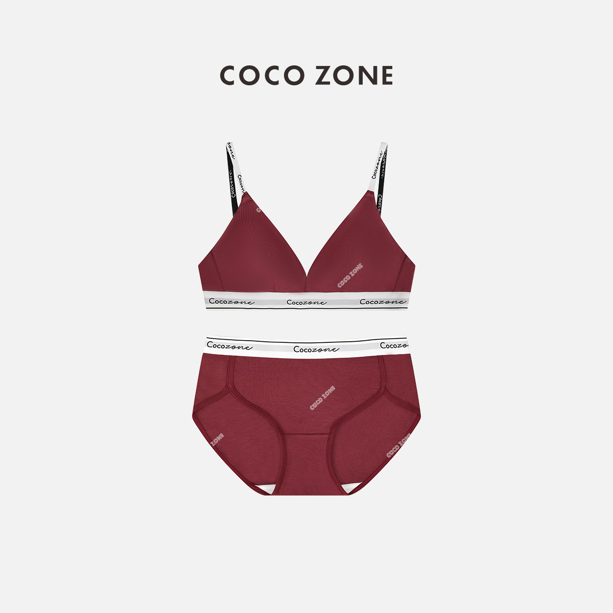 刘一一&COCO ZONE 运动吊带背心透气舒适内裤时尚套装 23C30261