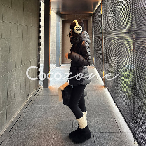 COCO ZONE 刘一一 “滑雪服”95白鹅绒连帽鹅绒服 CD2A1977