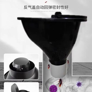 简易临时马桶装修工人专用塑料110管一次性工地施工用防臭可冲水