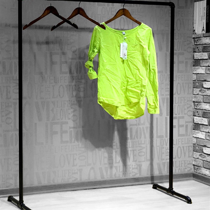 服装店单杠展示架水管落地架家用可拆卸晾晒衣架简易摆摊夜市货架