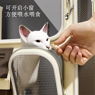 猫包外出猫咪背包宠物双肩包书包出行透气拉杆狗狗大容量猫箱