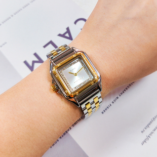 Jo Malone气质镶钻方形女士腕表