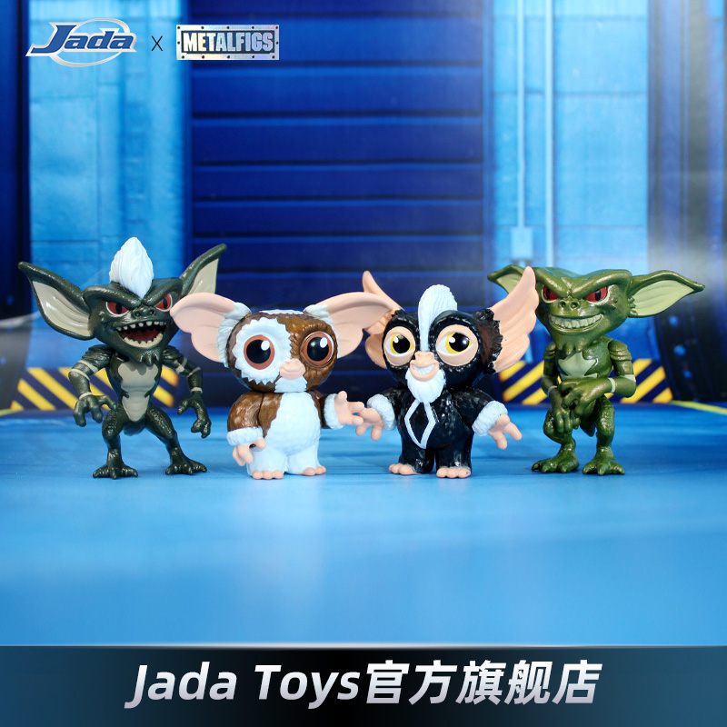 现货 Jada 小魔怪 GIZMO STRIPE MOHAWK 2.5寸金属摆件人偶手办
