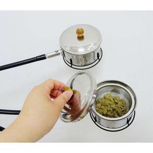 热销莱知宜立式 艾灸架明火艾绒燃烧室艾柱艾饼艾条艾灸仪器悬灸长