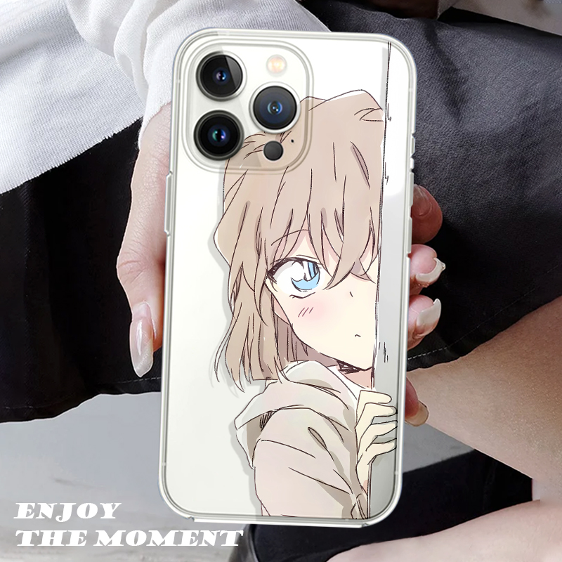 探头娇羞灰原哀适用iPhon