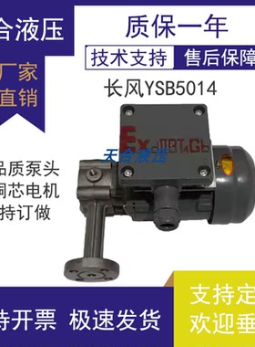 YSB5014/YSB5024/TSB5624隔防爆三相异步电机40W/60W长风油泵电机
