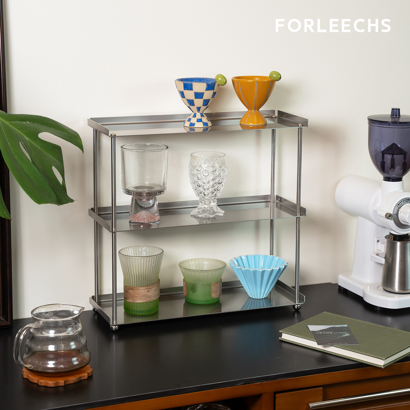 FORLEECHS极简不锈钢置物架
