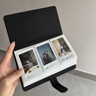 ins风纯色拍立得相册本高颜值大容量3寸小卡册照片收纳纪念册相簿