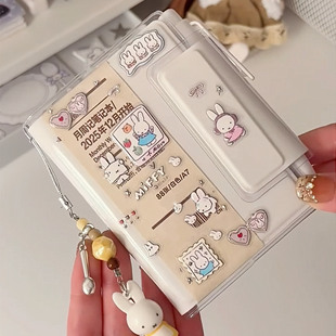 2026年新款简约日程本A7手账本高颜值学生周计划打卡记事笔记本子