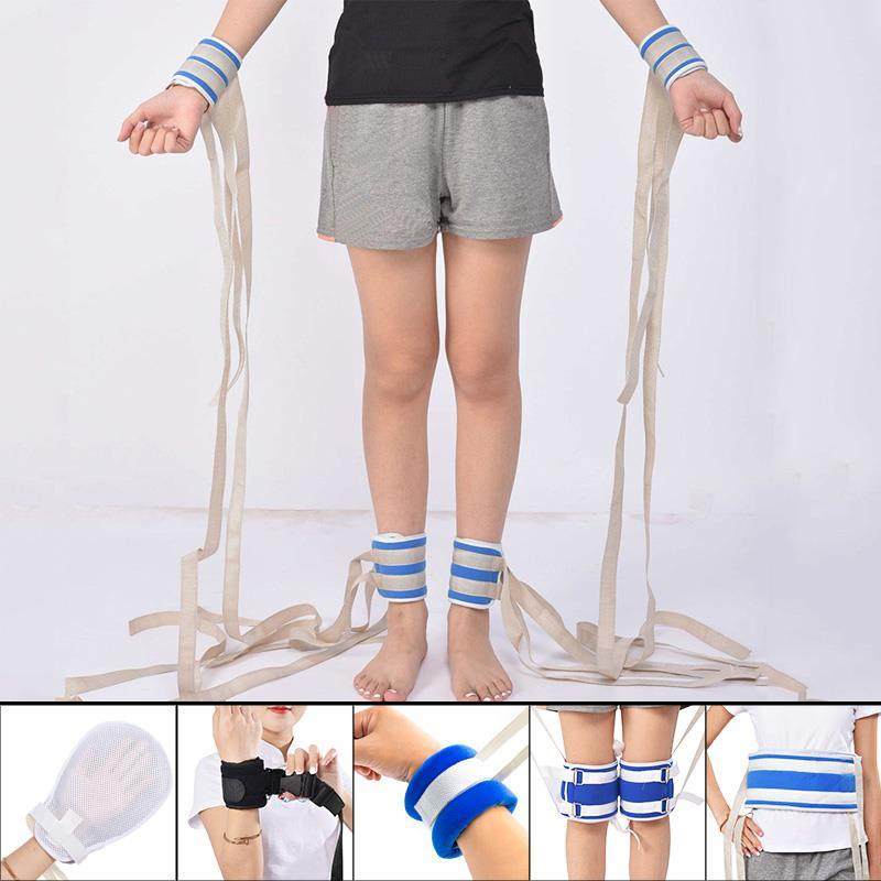 医用约束带手脚固定四肢老人卧床病人床上手腕束缚捆绑防拔管手套