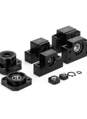 滚珠丝杆支撑座FK/FF10 12 15 17 20 25 30 40丝杆06轴承固定座08