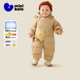迷你巴拉巴拉婴儿羽绒连体衣宝宝三防衣服2025冬装 新款 爬服哈衣厚