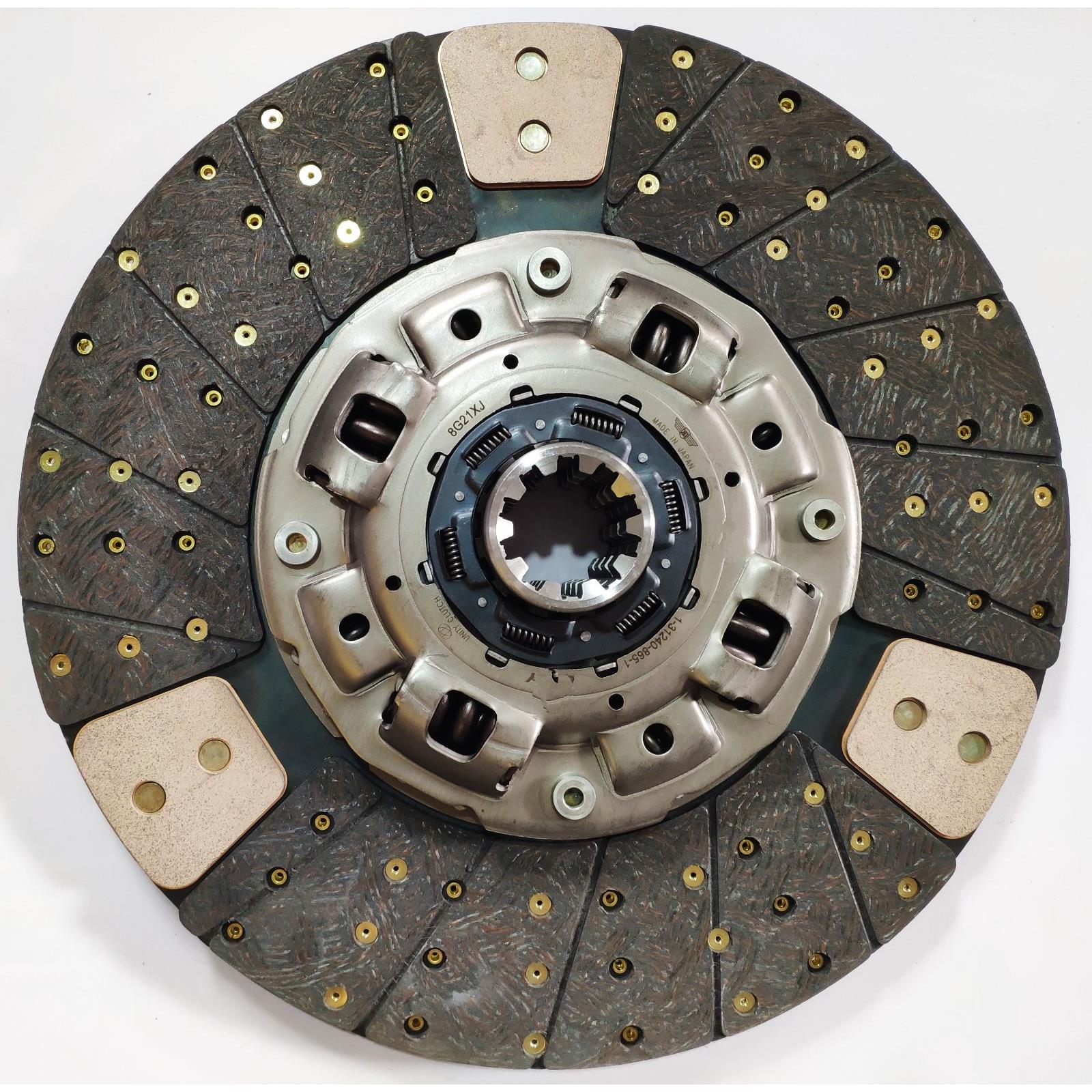 五十铃泵车6WF1离合器片 搅拌车飞轮 汽车分离轴承 430离合器压盘