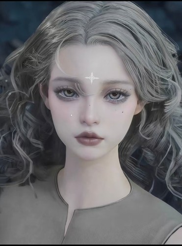秒发 AION2永恒之塔2《渺渺》魔族天族捏脸通用女 朕百思不得其解